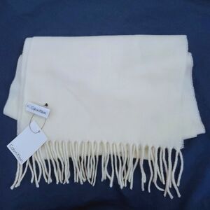 Calvin Klein Fringe Scarf